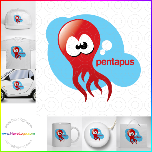 Koop een octopus logo - ID:9469