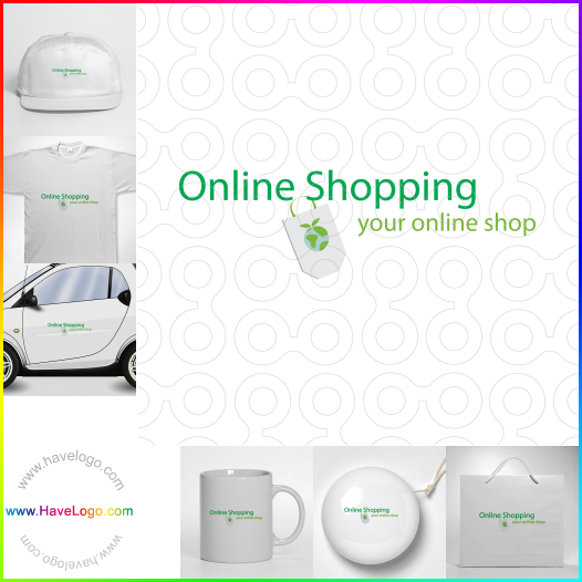 Acheter un logo de boutiques en ligne - 25833