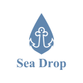 logo de gota de mar