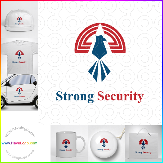 Acheter un logo de sécurité forte - 66585