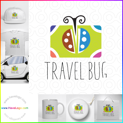 Koop een travel bug logo - ID:63009