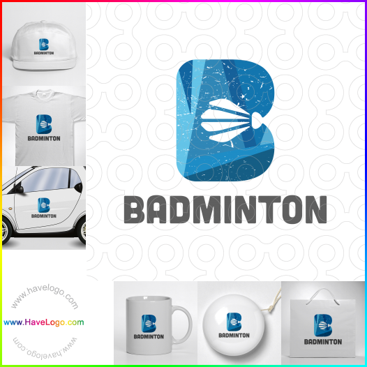 Compra un diseño de logo de Bádminton 66048
