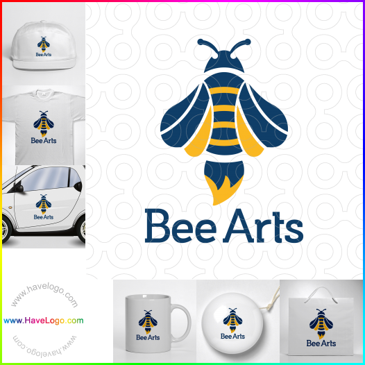 Compra un diseño de logo de Bee Arts 61521