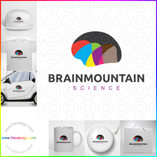 Compra un diseño de logo de Brain Mountain 61953