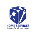 Logo Home Services (Cube)