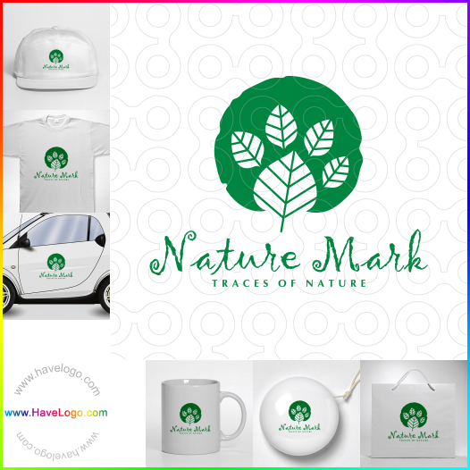 Compra un diseño de logo de Nature Mark 61303