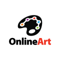 Online kunst Logo