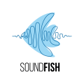 logo de Logotipo de Sound Fish