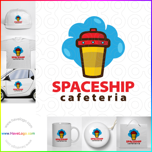 Compra un diseño de logo de Spaceship Cafeteria 60610