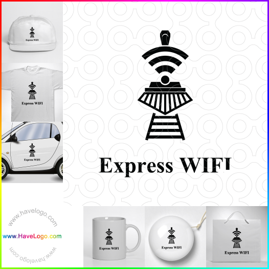 Compra un diseño de logo de Express wifi 63179