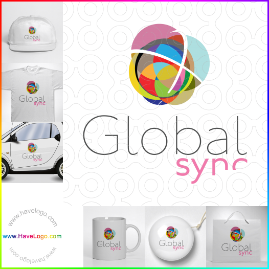 Koop een globe logo - ID:11206