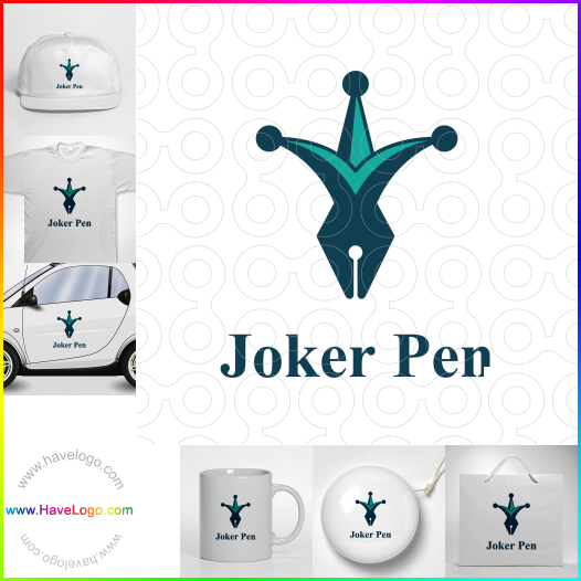 Koop een joker pen logo - ID:66348