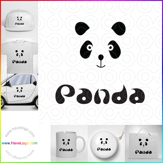 Compra un diseño de logo de panda 27326