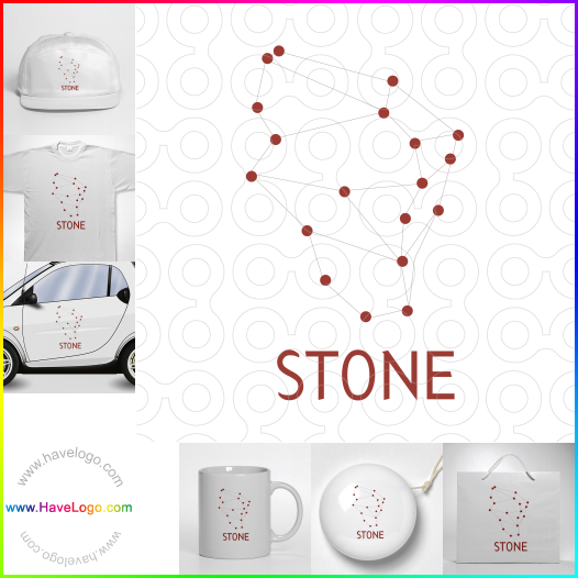 Koop een steen logo - ID:11061