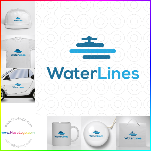 Koop een waterleverancier logo - ID:45225