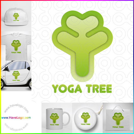 Koop een yoga logo - ID:11238