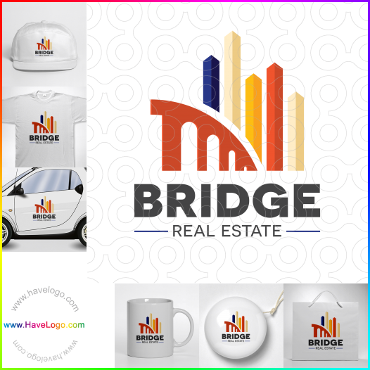 Acquista il logo dello Bridge immobiliare 66871