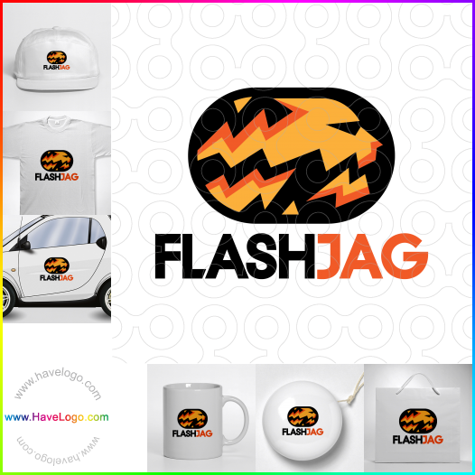 Koop een Flash Jag logo - ID:60064