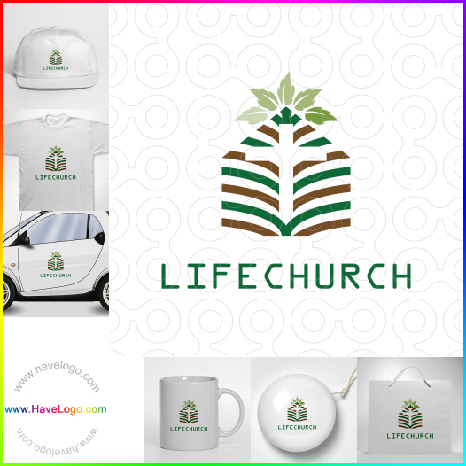 Compra un diseño de logo de Lifechurch 61213