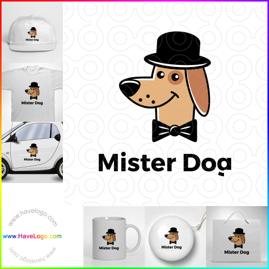 Compra un diseño de logo de Mister Dog 60278