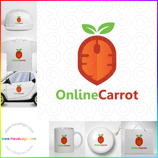 Compra un diseño de logo de Zanahoria en línea 63514