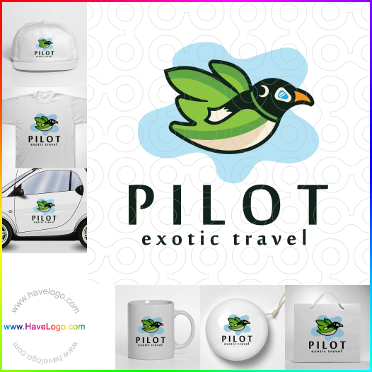 Koop een Pilot Exotic Travel logo - ID:60777