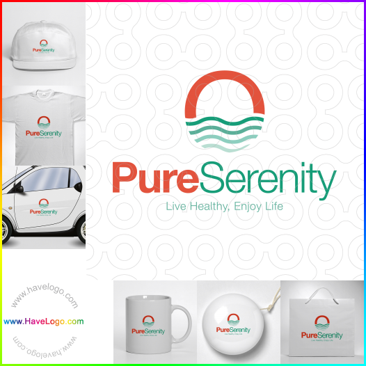 Compra un diseño de logo de Serenidad pura 65401