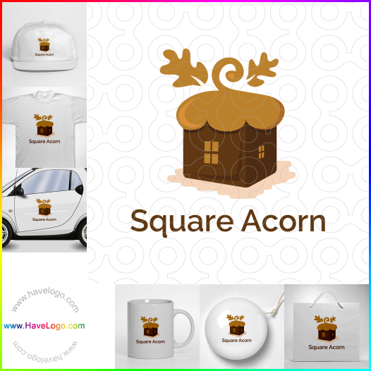 Acheter un logo de Square Acorn - 61681