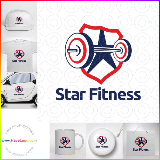 Compra un diseño de logo de Star Fitness 60883