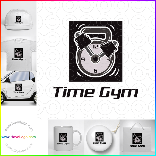 Compra un diseño de logo de Time Gym 64766