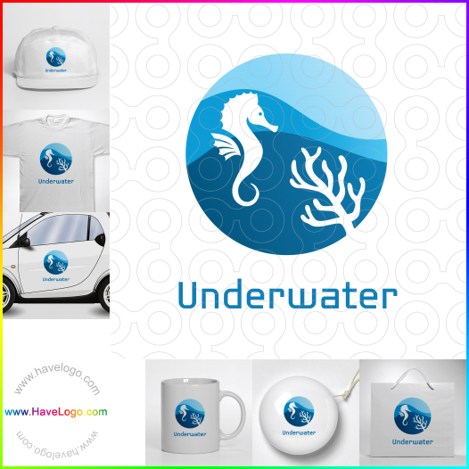Compra un diseño de logo de Bajo el agua 63494