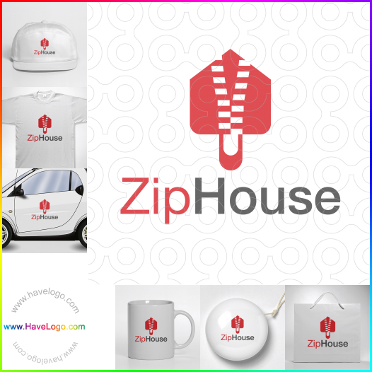 Koop een Zip House logo - ID:64136