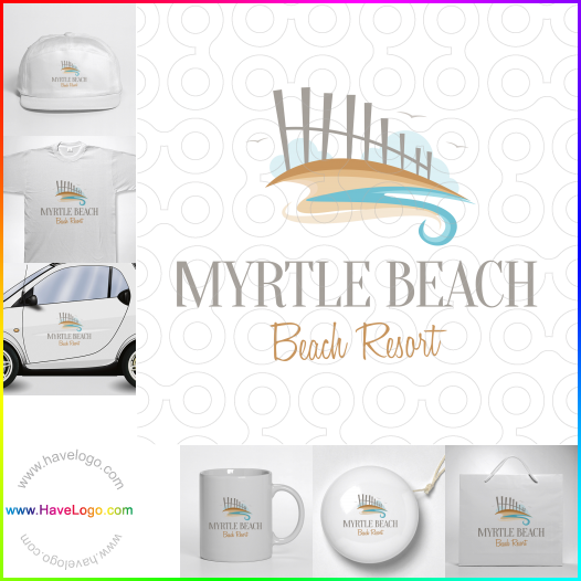 Acheter un logo de plage - 37275