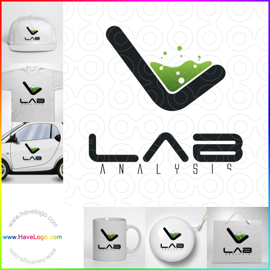 Compra un diseño de logo de análisis biológico 41615
