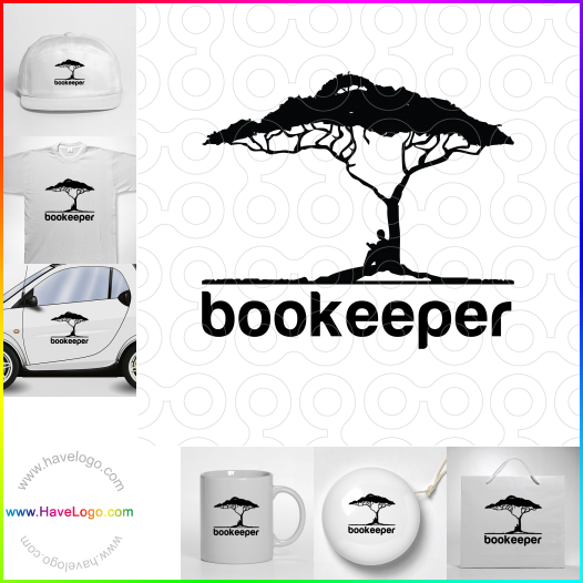 Koop een boekwinkel logo - ID:29013