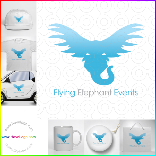 Koop een olifant logo - ID:57405