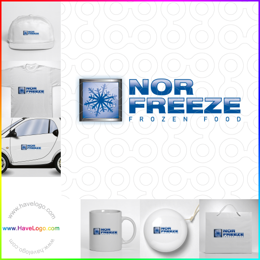 Compra un diseño de logo de freeze 53270