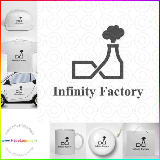 Acheter un logo de usine à linfini - 65457