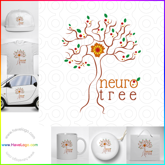 Compra un diseño de logo de neurona 35239