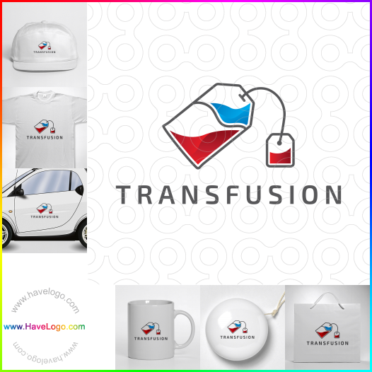 Compra un diseño de logo de transfusión 66567