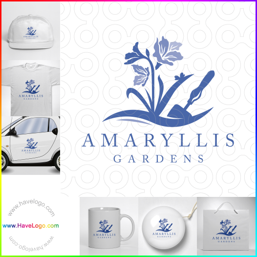 Compra un diseño de logo de Amaryllis Garden 64058