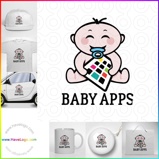 Compra un diseño de logo de Aplicaciones para bebés 60927