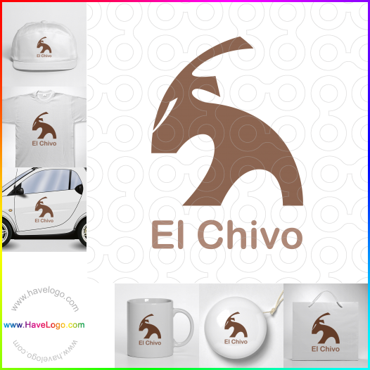 Compra un diseño de logo de El Chivo 62608