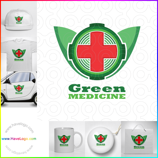 Compra un diseño de logo de Medicina verde 63886