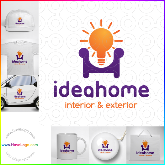 Compra un diseño de logo de Idea Home 65740