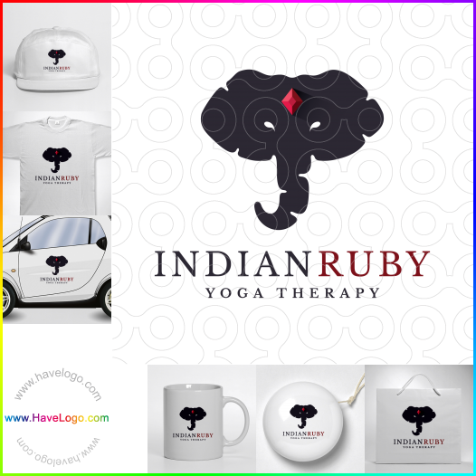 Acheter un logo de Indian Ruby Yoga Therapy - 63903