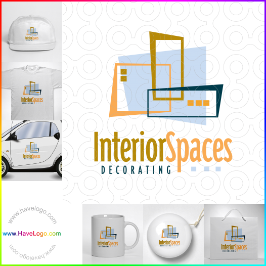 Acquista il logo dello Interior Spaces Decorating 60989