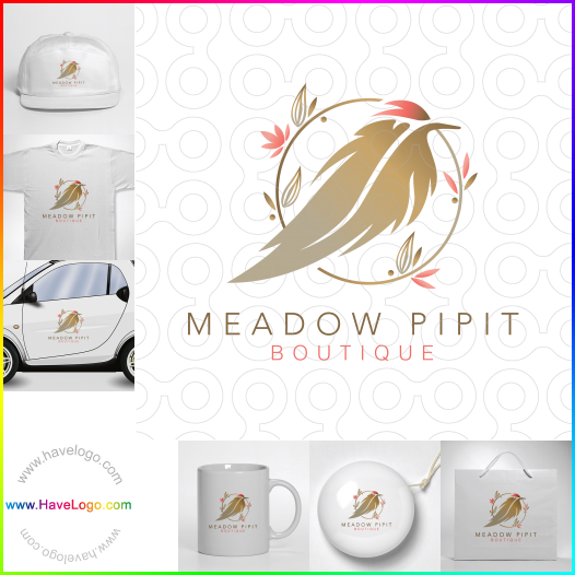 Compra un diseño de logo de Meadow Pipit Boutique 64205