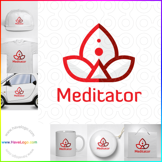 Compra un diseño de logo de Meditador 64756