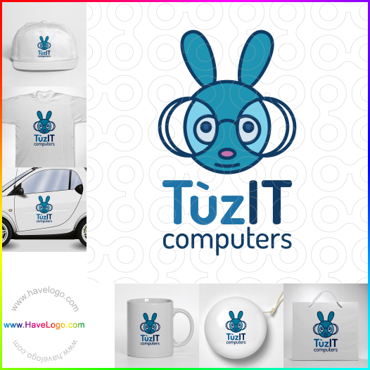 Compra un diseño de logo de Computadoras Tuzit 60326